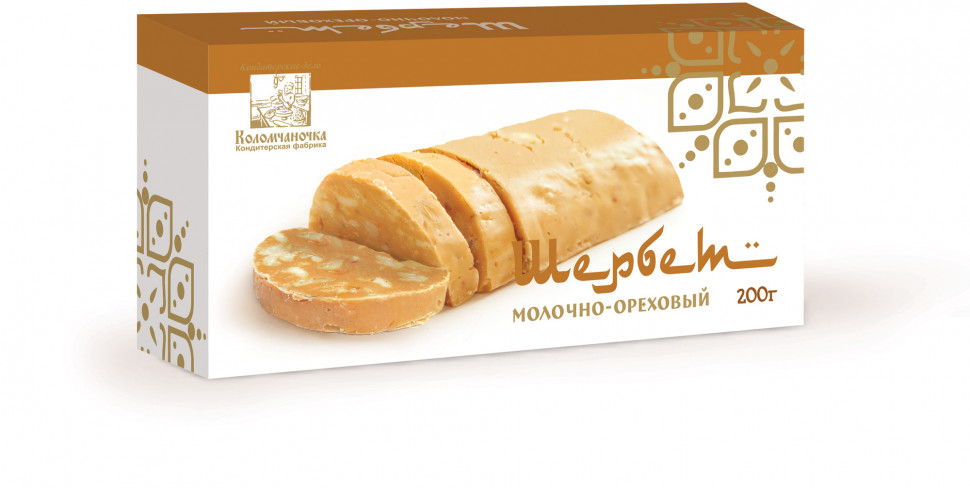  Шербет МОЛОЧНО-ОРЕХОВЫЙ, 200г в Прохладном