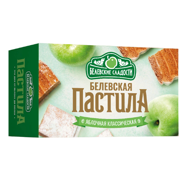 №2 Пастила  200г диетическая КЛАССИКА, НОВЫЙ ФОРМАТ (4 шт по 50гр)   в Прохладном