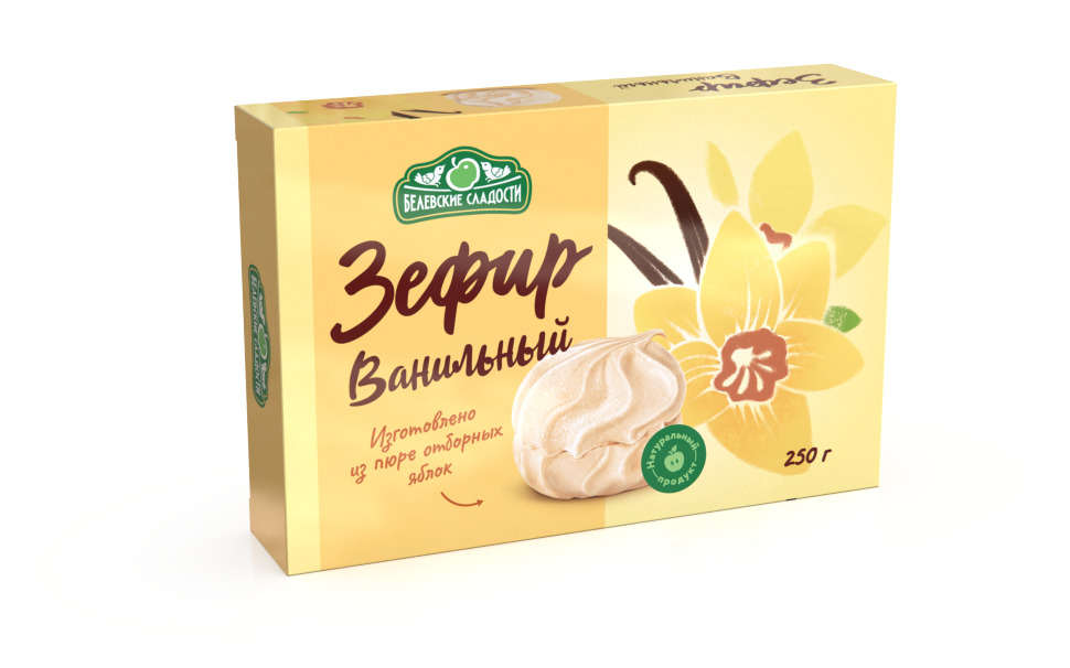  Зефир белевский "Ванильный" 250г в Прохладном